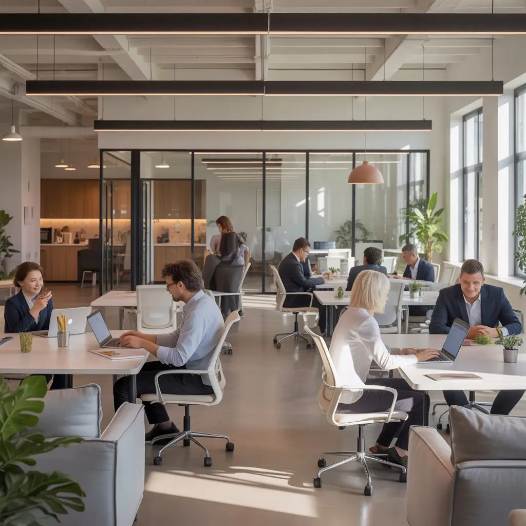 Moderner Shared Office Space