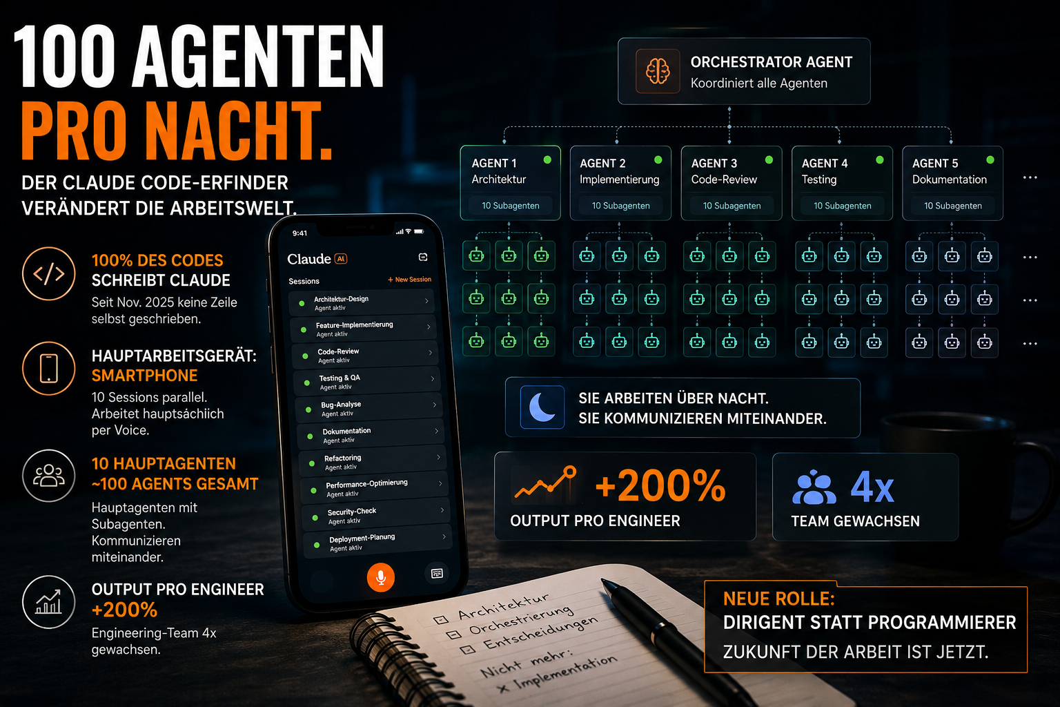 100 KI-Agenten für Gründer & Selbstständige